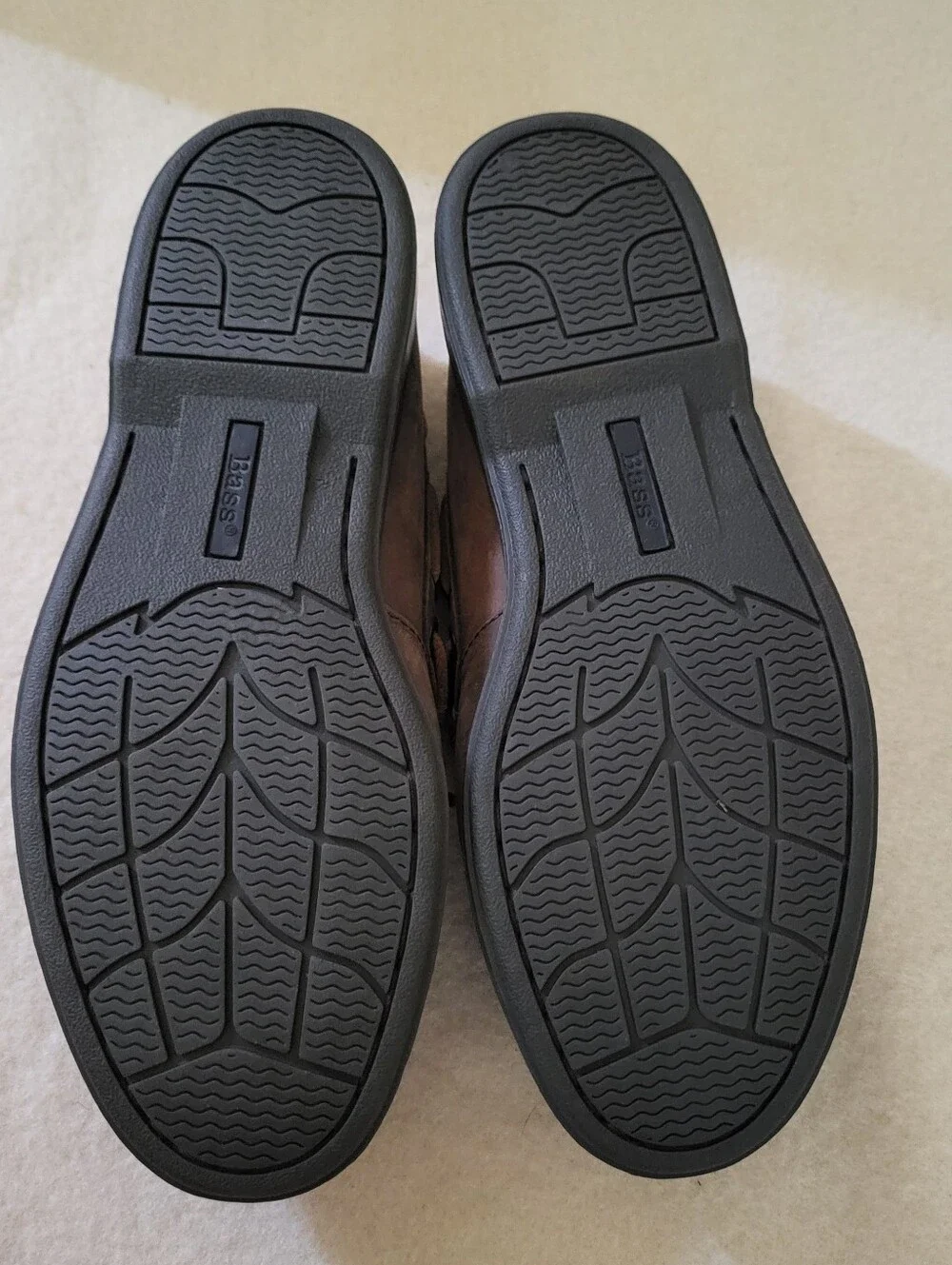 Bass Leather Loafers Men's Size 7 Brown Slip-on